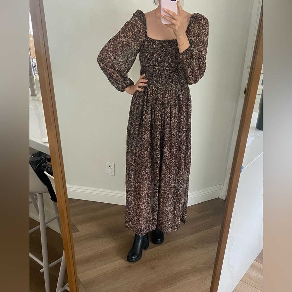 Pretty, flowy maxi dress from bohme size M